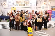 Lomba Fashion Show dan Makan Tercepat Kucing di Event Haru Village Mal Ciputra Jakarta