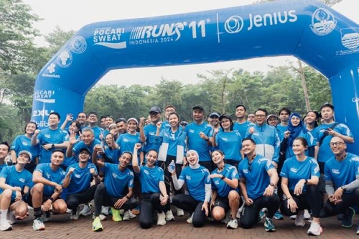 Bawa Semangat Baru Sport Tourism, Plataran Indonesia Ikut Kolaborasi di Ajang Pocari Sweat Run 2024