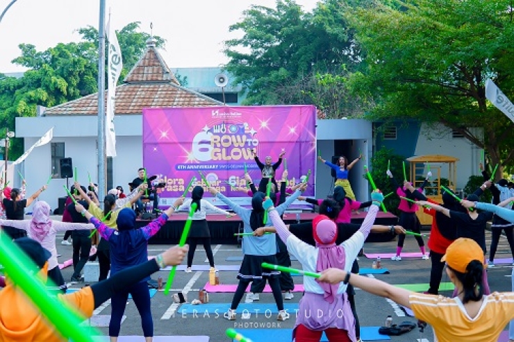 Poundfit dan Zumba Meriahkan Ulang Tahun Swiss-Belinn Modern Cikande ke-6