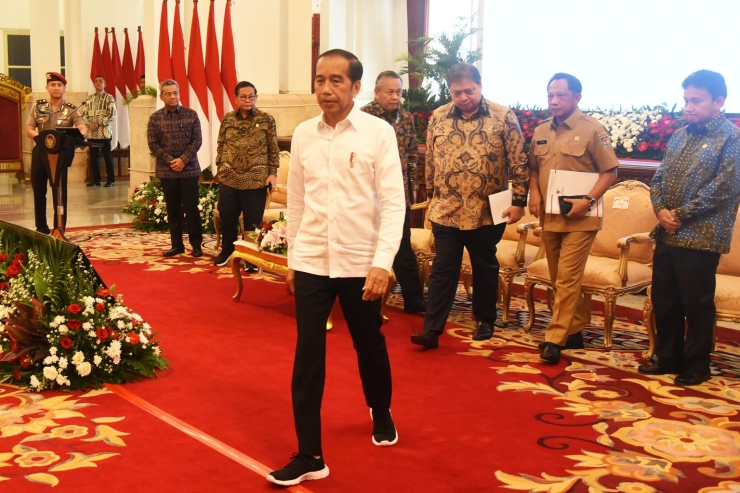 Jokowi Kumpulkan Menteri dan Kepala Lembaga Bahas Serangan Siber