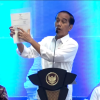 Jokowi Perkenalkan Sertifikat Elektronik kepada Masyarakat di Banyuwangi