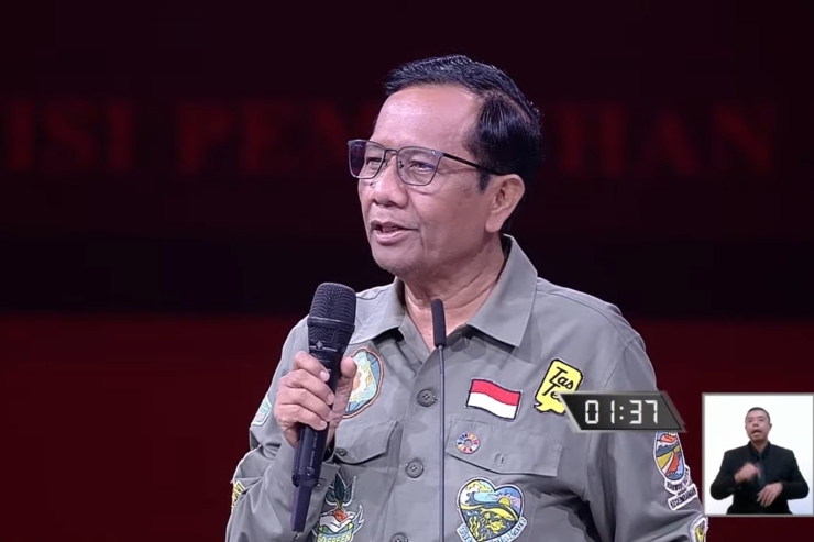 Mahfud Temui Pratikno  Minta untuk Menghadap Jokowi