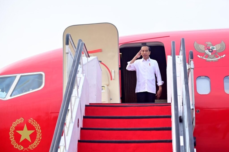 HUT ke-51 PDIP, Jokowi Tak Berada di Indonesia