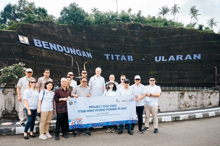 Menteri Graham Stuart Kunjungi PLTM Titab Milik Brantas Energi, Anak Usaha Brantas Abipraya