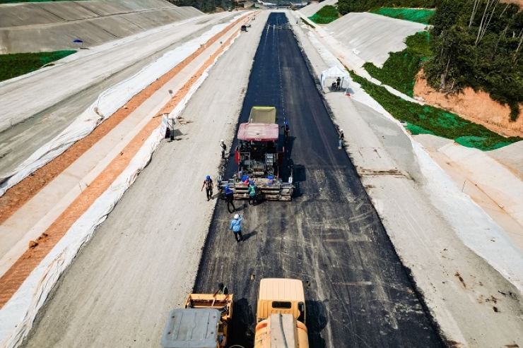 Progres Lancar, Brantas Abipraya Targetkan Tol IKN Seksi 6B  Rampung Juni 2025