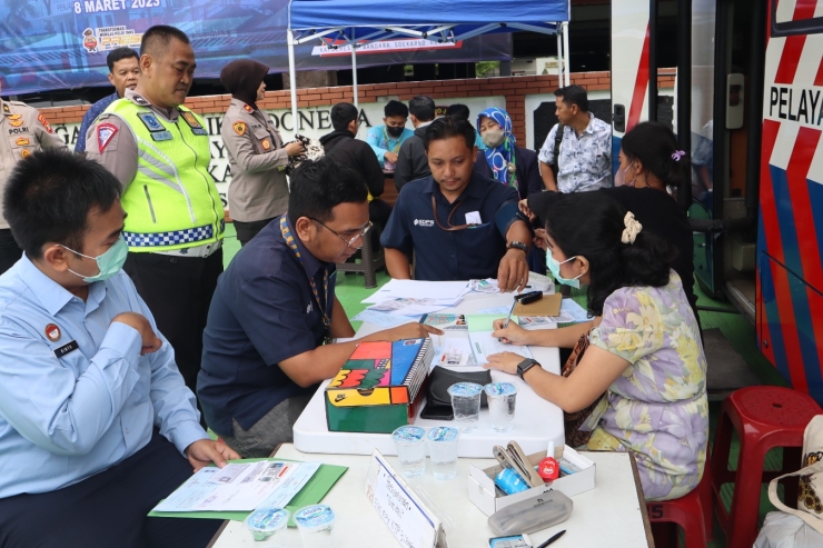 Ditlantas Polda Metro Jaya Buka Layanan Sim Keliling di Bandara Soetta