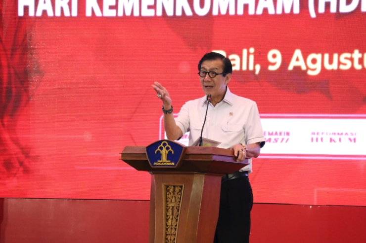 Menteri Yasonna H. Laoly Sebut Peran APH Sangat Penting dalam Praktik Penegakan Hukum