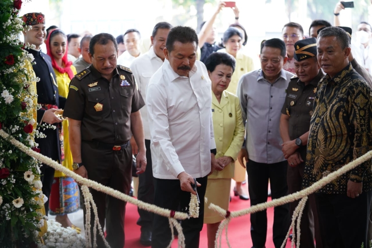 Jaksa Agung Berikan Sambutan Peresmian Gedung Kejaksaan Tinggi DKI Jakarta