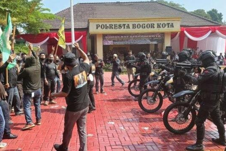 Hadapi Pemilu 2024, Polresta Bogor Kota Gelar 