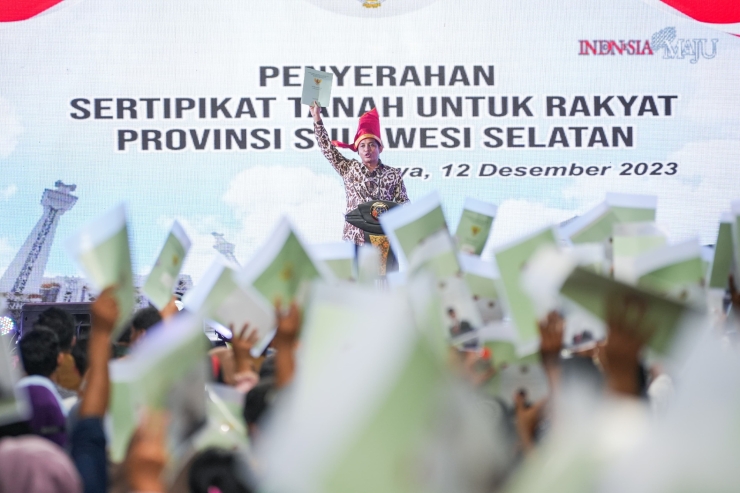 Wamen ATR/BPN Harap Seluruh Bidang Tanah di Indonesia Terdaftar pada 2025