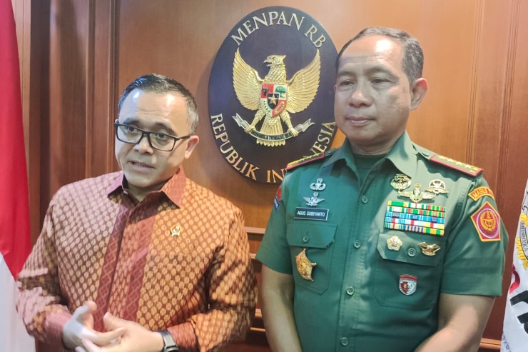 Menteri PANRB Dukung Penguatan Reformasi Birokrasi dan Akuntabilitas Kinerja TNI