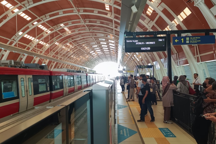  Kemenhub Tetapkan LRT Jabodebek sebagai Objek Vital Nasional