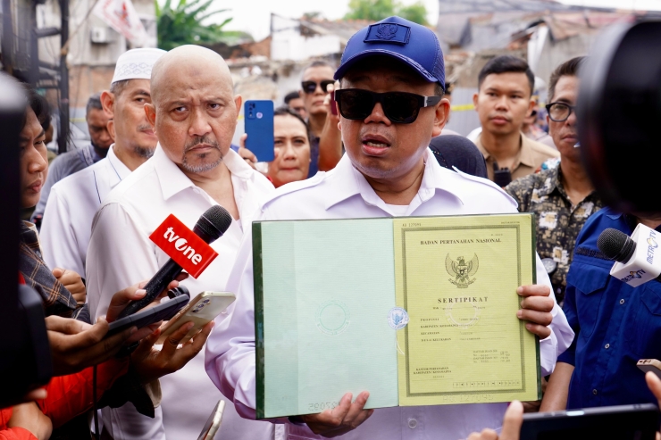 Negara Hadir, Menteri Nusron Turun Langsung ke Lokasi Penggusuran Klaster di Kabupaten Bekasi