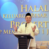 Menteri Nusron Hadiri Halalbihalal Keluarga Besar REI, Bahas Pemanfaatan Tanah Telantar