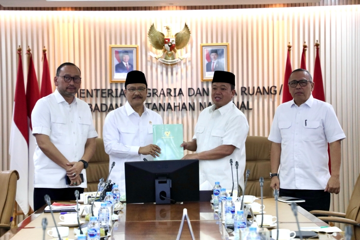 Rencana Pembangunan Sekolah Rakyat, ATR/BPN Siap Dukung dalam Percepatan Sertipikasi Tanah