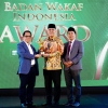 Kementerian ATR/BPN Raih Penghargaan Pendukung Percepatan Sertifikasi Tanah Wakaf oleh BWI Awards