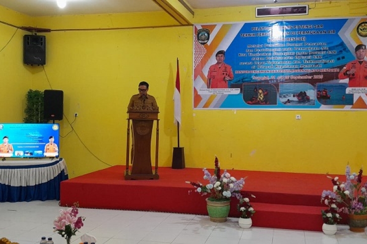 SAR Mentawai Gelar Pelatihan Water Rescue, Bupati Rinto : Saya Dukung dan Apresiasi