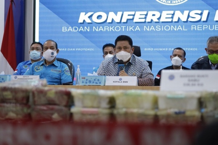 BNN Ungkap Tiga Sindikat Narkoba Internasional