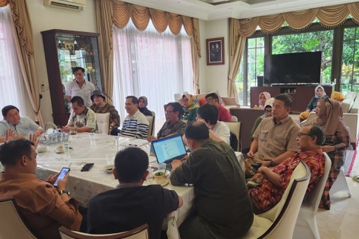 Gelar Rapat Pembentukan Panitia HBH, TP Sriwijaya Akan Undang Bupati, Gubernur dan Menteri