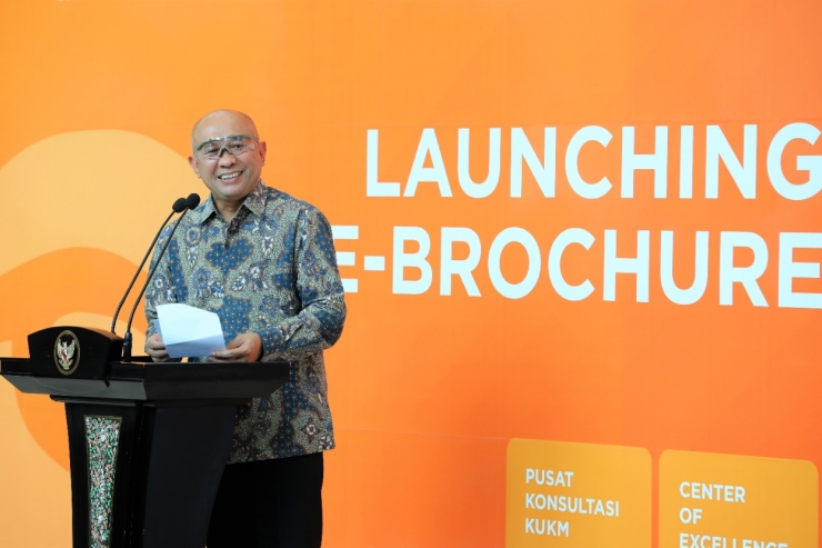 Menkop UKM Launching Platform e-Brochure Smesco dan Sekolah Ekspor