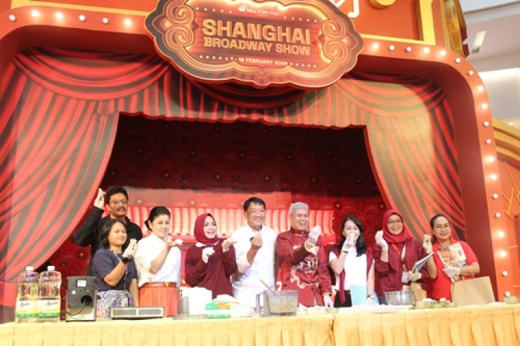 Sambut Imlek, Mal Ciputra Jakarta Gelar Demo Dumpling dan Shanghai Broadway Show