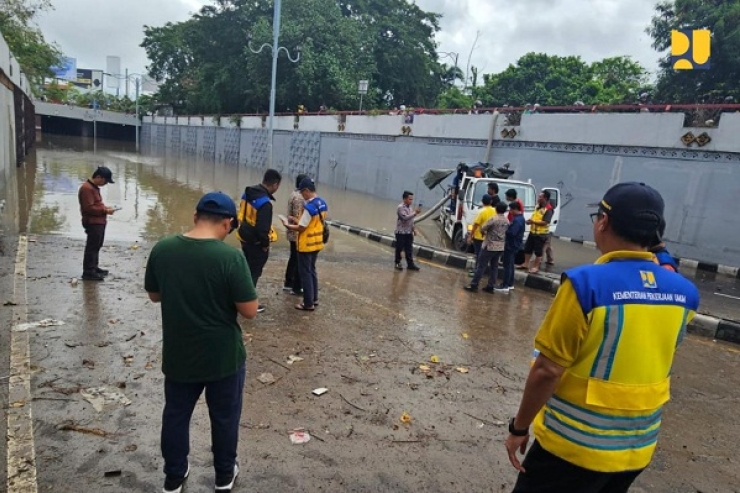 Kementerian PU Gerak Cepat Buka Akses Jalan Nasional Terdampak Banjir di Bali