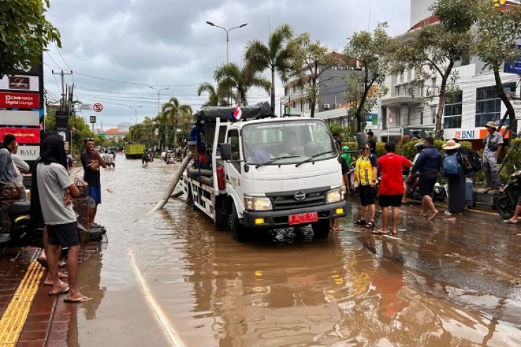 Kementerian PU Gerak Cepat Tangani Banjir Denpasar dan Badung di Bali