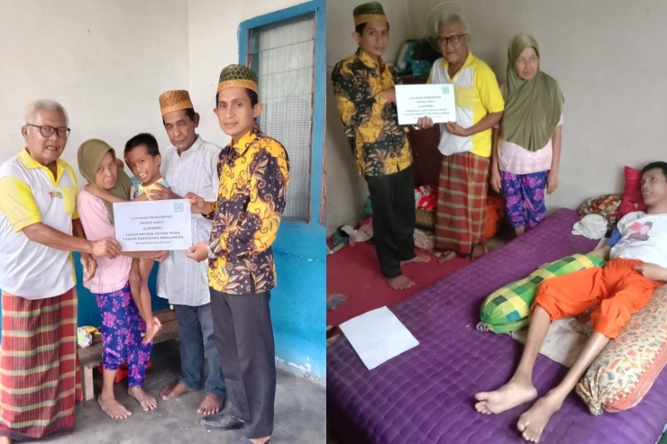 Fodium Simalungun Berikan Bantuan Layanan Pendamping Orang Sakit