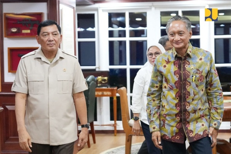 Dukung Asta Cita, Kementerian PU dan Kementerian Pertahanan Perkuat Sinergi Infrastruktur untuk Pertahanan Negara