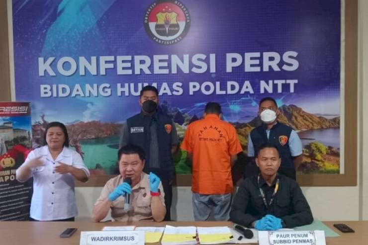 Polda NTT Bekuk Penggelapan Uang Rp 2 M di Bank BRI 