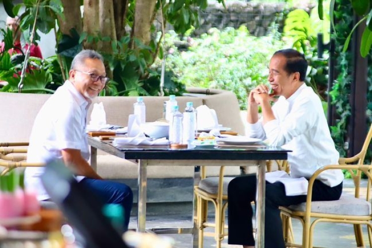 Zulhas Laporan ke Jokowi Soal Prabowo-Gibran