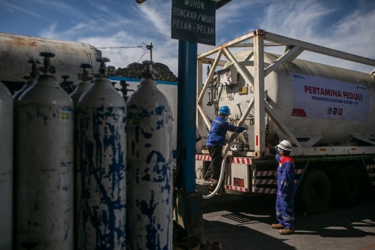 Pertamina Group Salurkan Bantuan Oksigen Untuk DIY