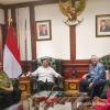 Menko Airlangga Dampingi Menhan Prabowo Menerima Kunjungan Sekjen OECD