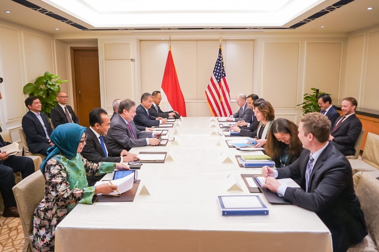 Menko Airlangga Dapat Dukungan US Secretary of Commerce Untuk Penguatan Kinerja Perekonomian Indonesia