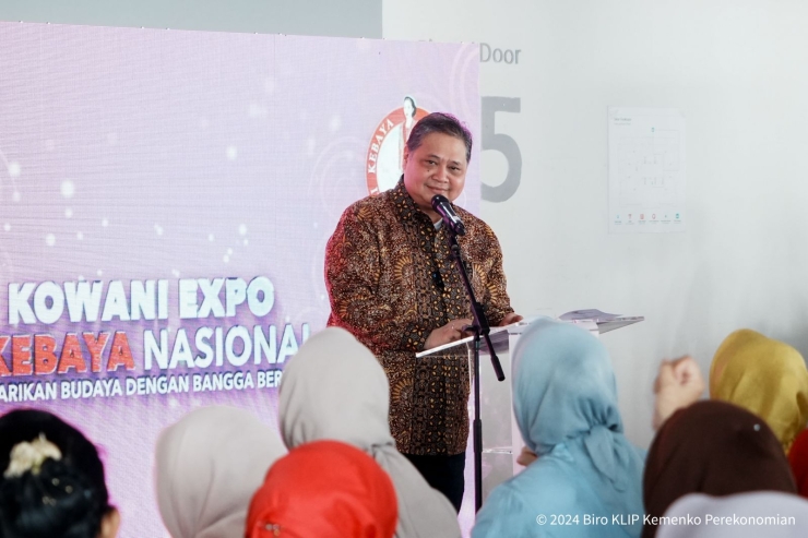 Menko Airlangga  Dukung Pelaku UMKM dari Kalangan Perempuan