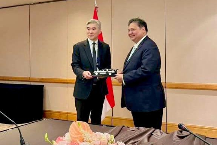 Menko Airlangga Dorong Kolaborasi Indonesia–Hyundai untuk Wujudkan Mobilitas Hijau dan Inovatif