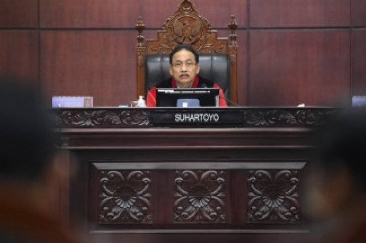 Resmi Dilantik, Ketua MK Suhartoyo: Lewati Masa Krisis yang Ganggu Kepercayaan Publik