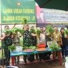 Kodim 0501/JP Sukses Panen Sayur Mayur di Lahan Urban Farming 